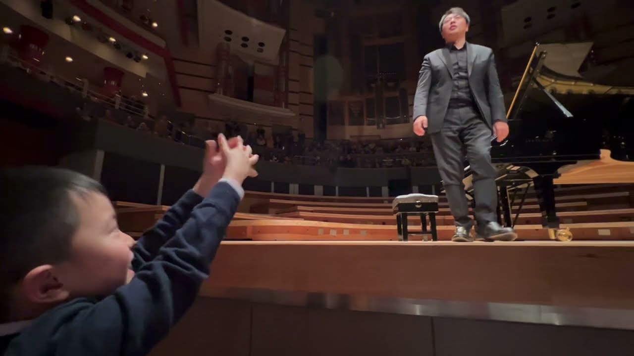 小博恩终于见到偶像～与郎朗老师的珍贵一刻❤️The Power of Role Models: A Special Moment Between Bowen and Lang Lang🎹