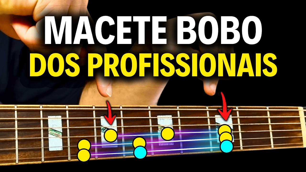 Esse truque BOBO te faz SOLAR no violão com ESFORÇO ZERO