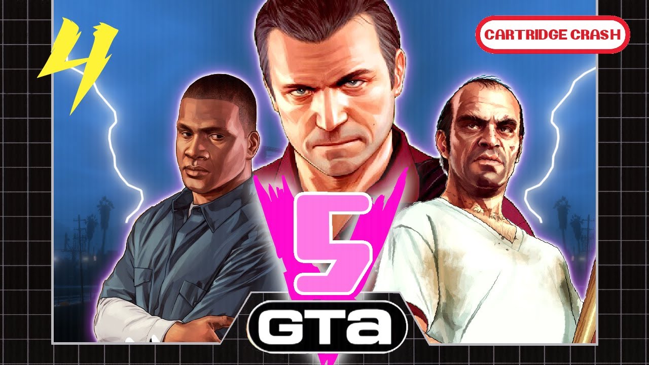 GTA V: 480p ERROR FROM HELL! - Part 04 - Cartridge Crash