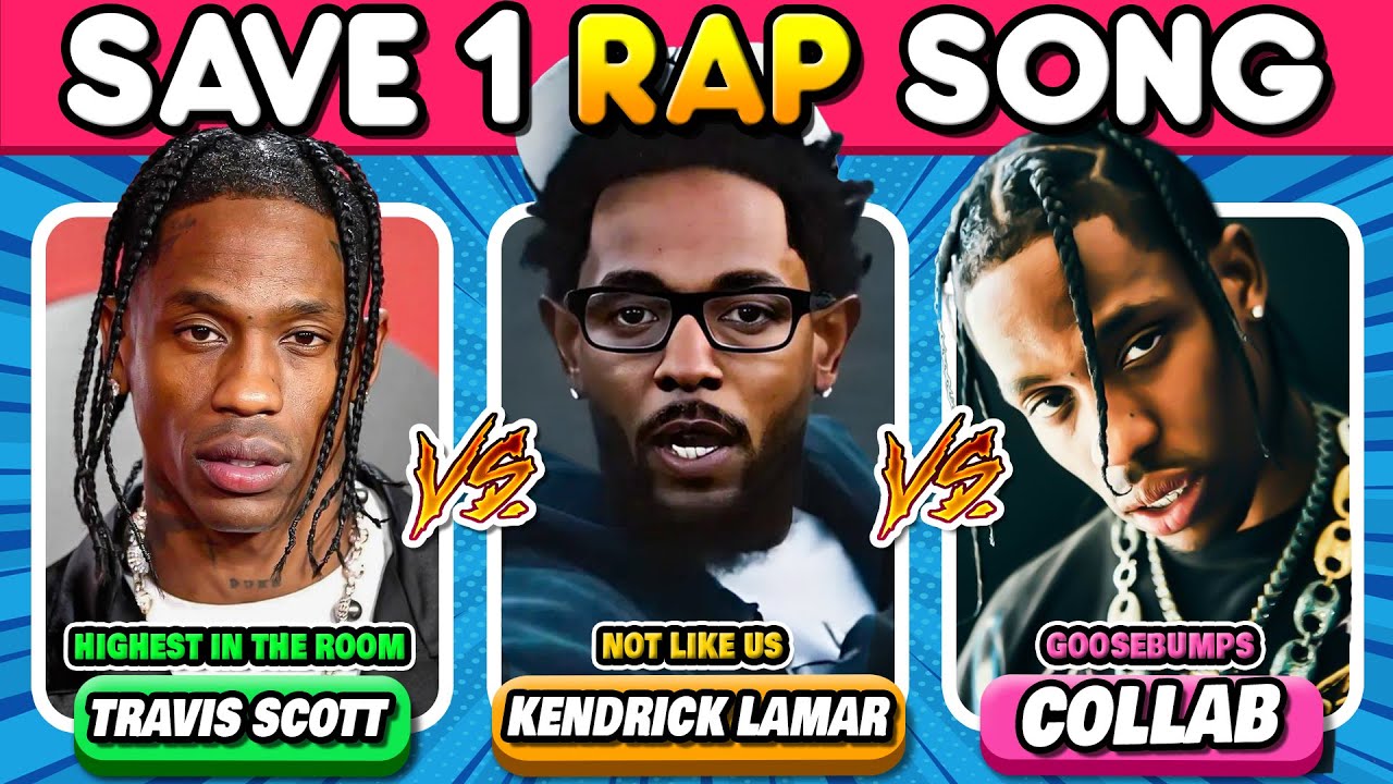RAPPER vs RAPPER vs THEIR COLLAB 🔥 Save One Song 🎶 Music Quiz