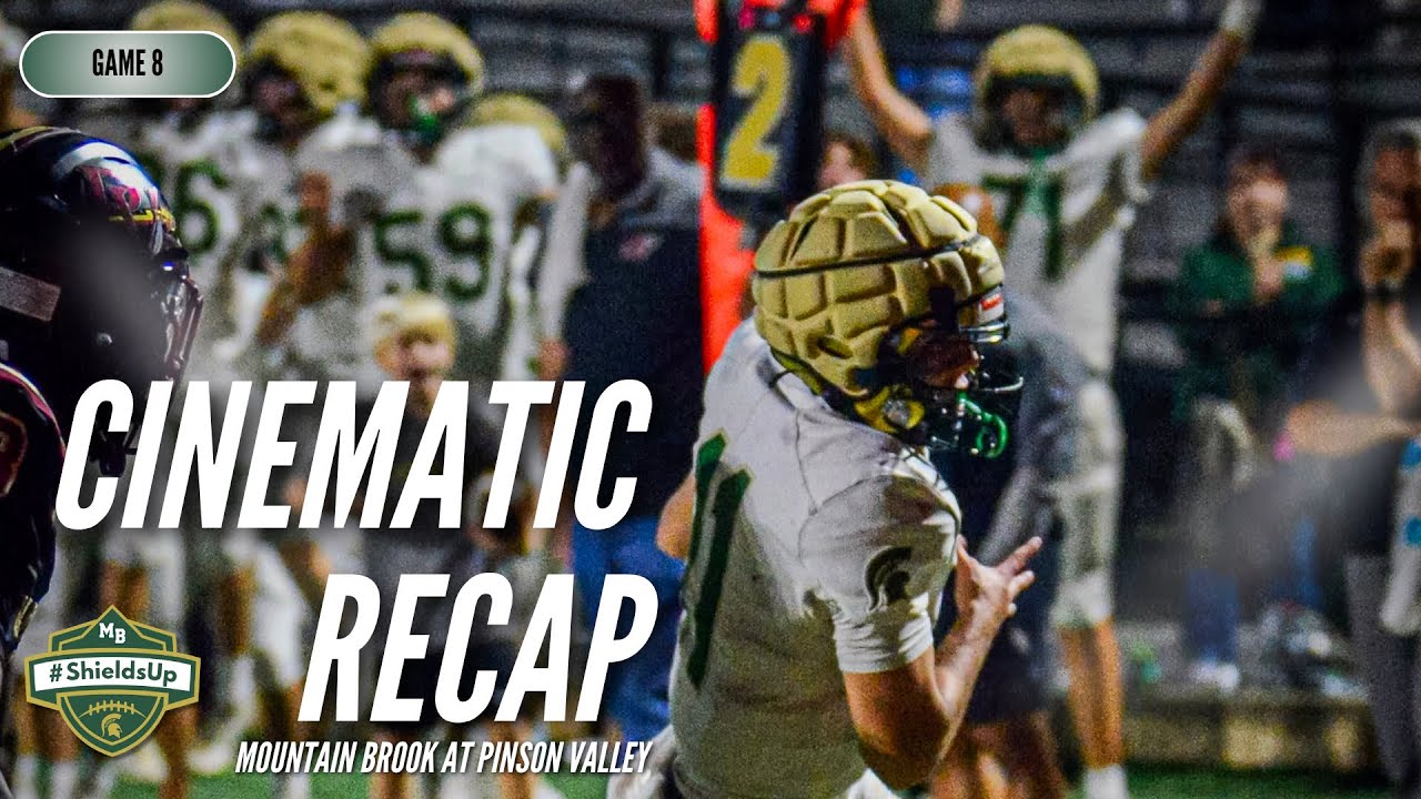 Cinematic Recap: Mountain Brook Football at Pinson Valley (October 9, 2025)