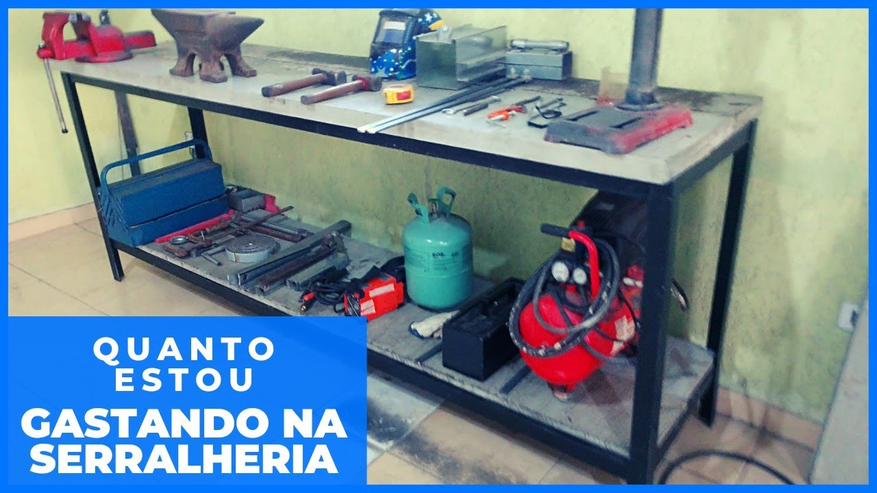 quanto estou gastando na serralheria ?