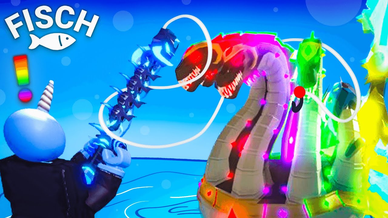 FIGHTING AND CATCHING the SCYLLA BOSS in FISCH!