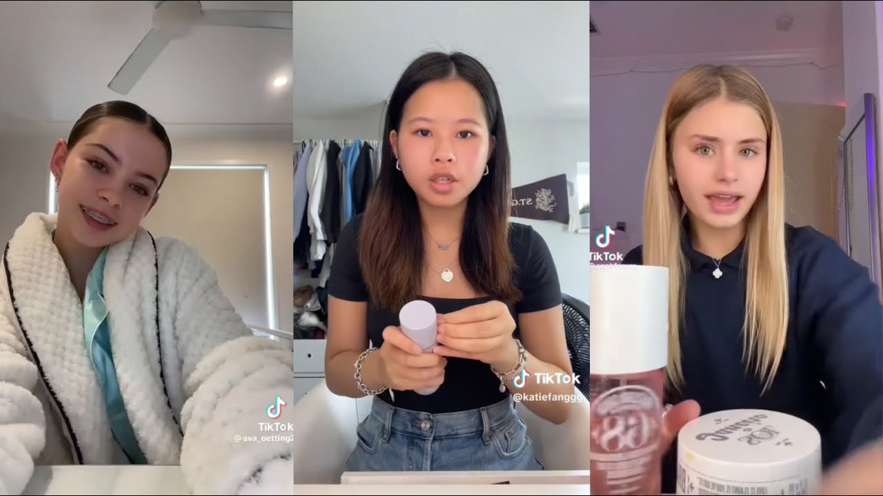 GRWM TikTok compilation