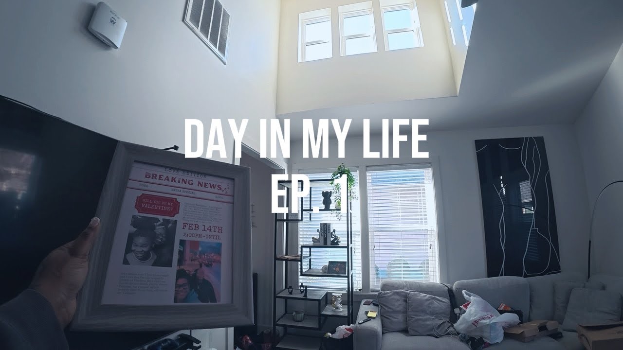 day in my life ep. 1 valentine day proposal | trading +$800 | arm day  