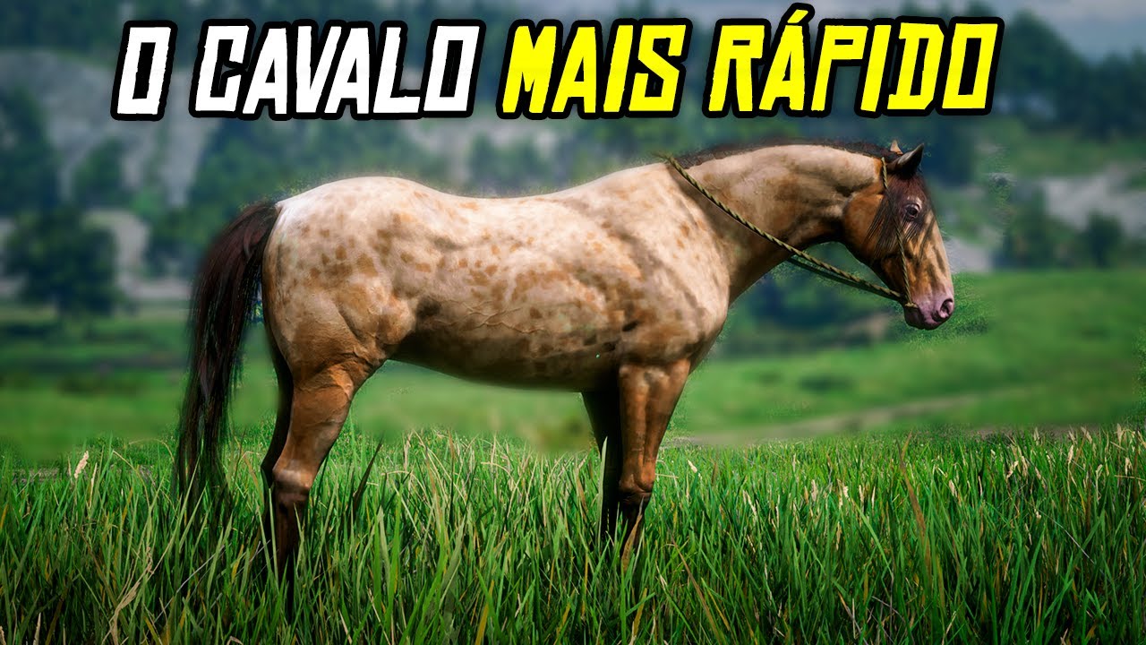 COMO PEGAR o CAVALO MAIS RÁPIDO FACILMENTE no RED DEAD REDEMPTION 2 - Missouri Fox Trotter
