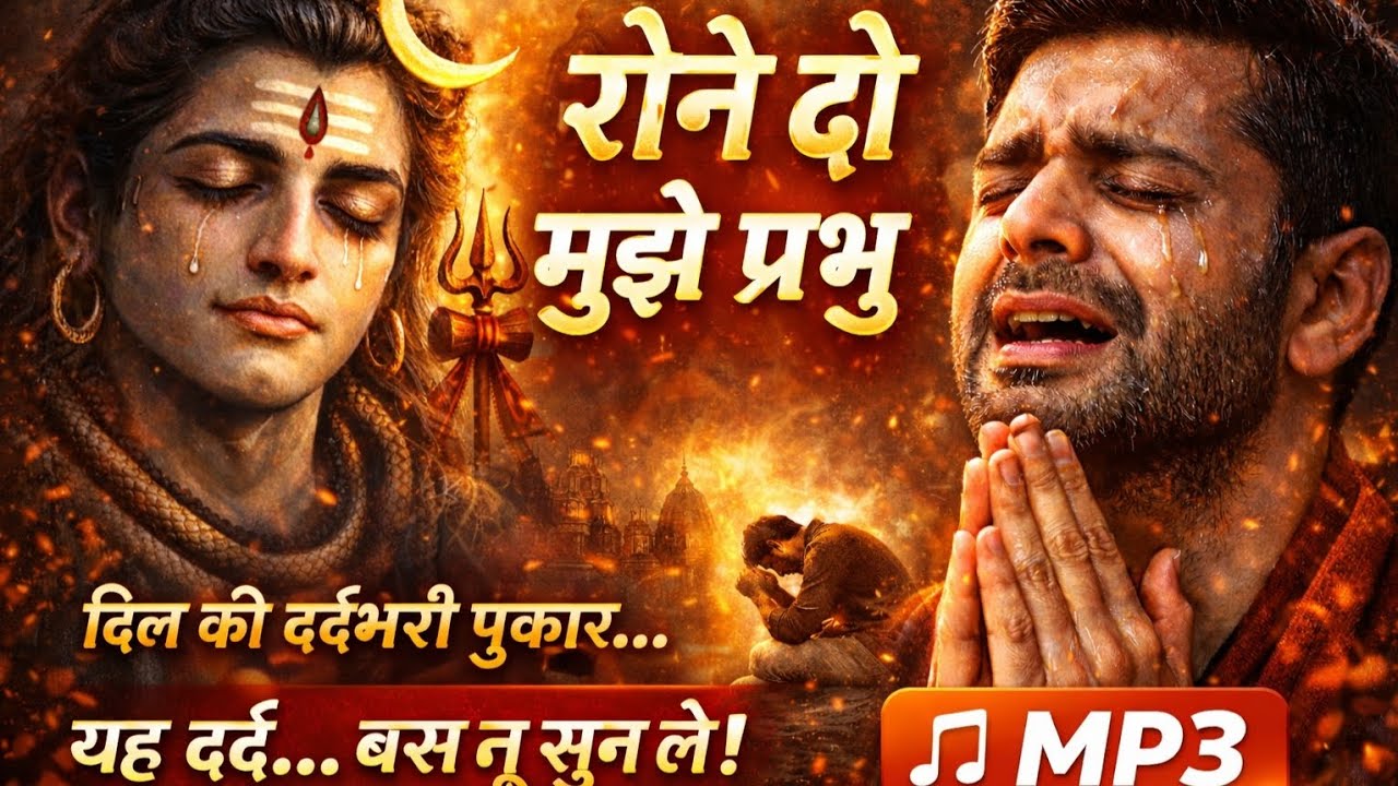 रोने दो मुझे प्रभु 😭🙏 | दिल तोड़ देने वाला Emotional Bhakti Song | MP3 Bhajan #bhaktisong 