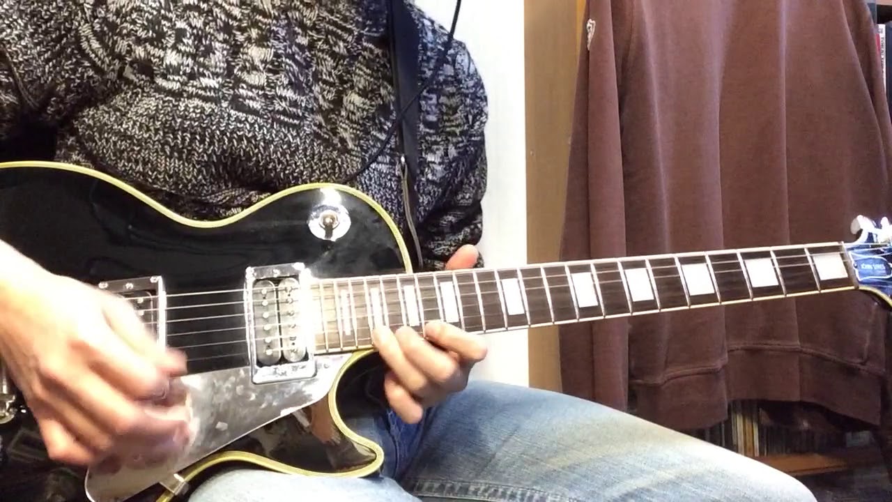 Whitesnake「Guilty Of Love(Live at Spokane Coliseum '84)」John Sykes Guitar Cover