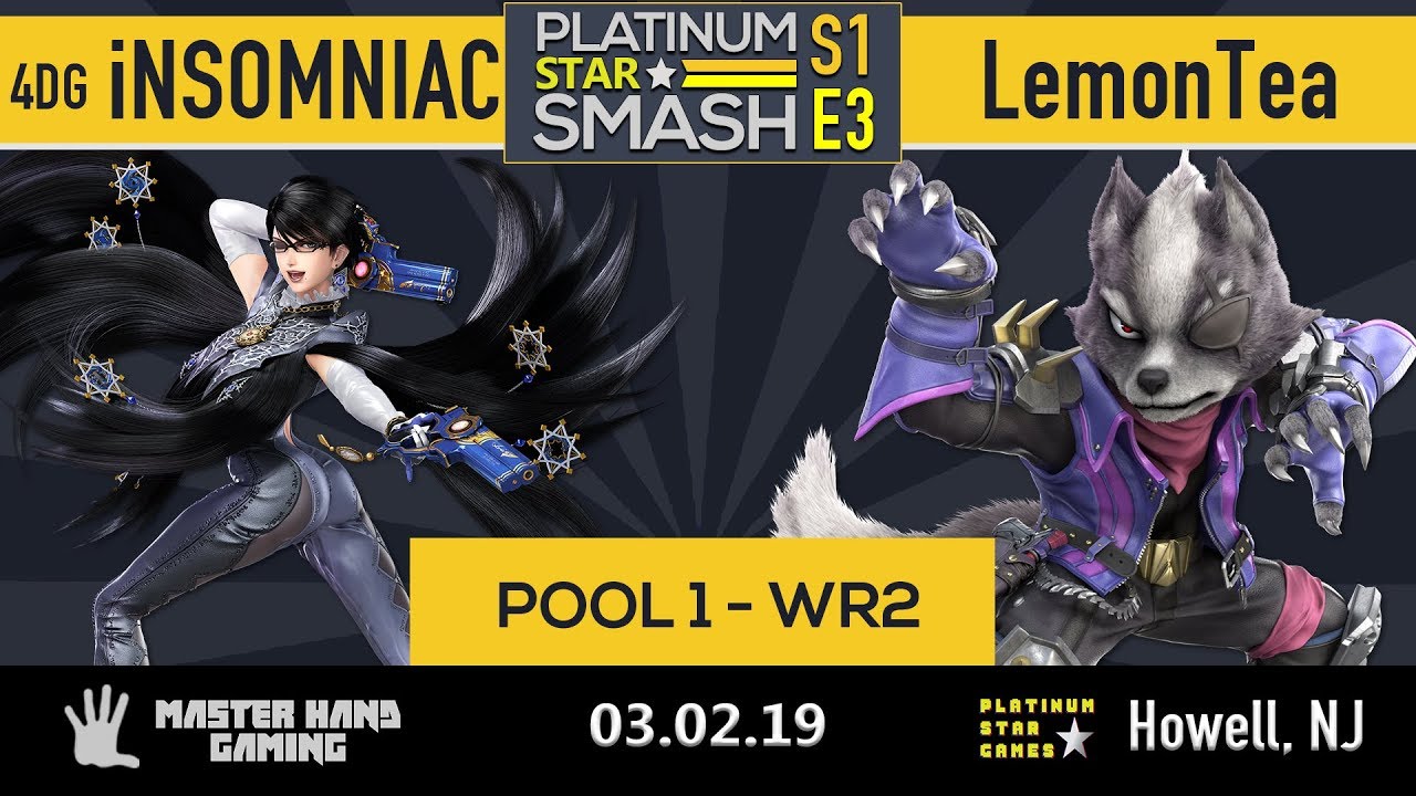 Platinum Star Smash S1:E3 - 4DG | iNSOMNIAC (Daisy, Bayo) vs LemonTea (Wolf) - Pool 1 WR2