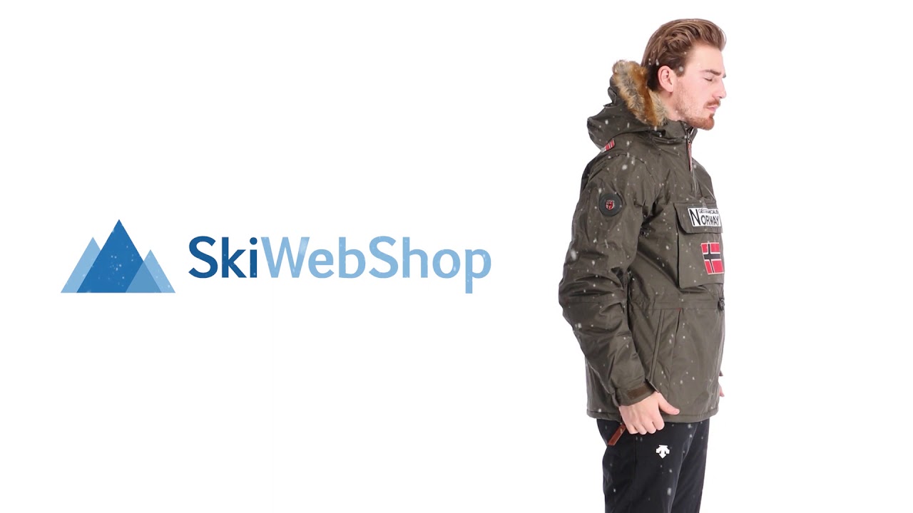 Geographical Norway, Barman 001 Parka, ski jacket, men, kaki brown