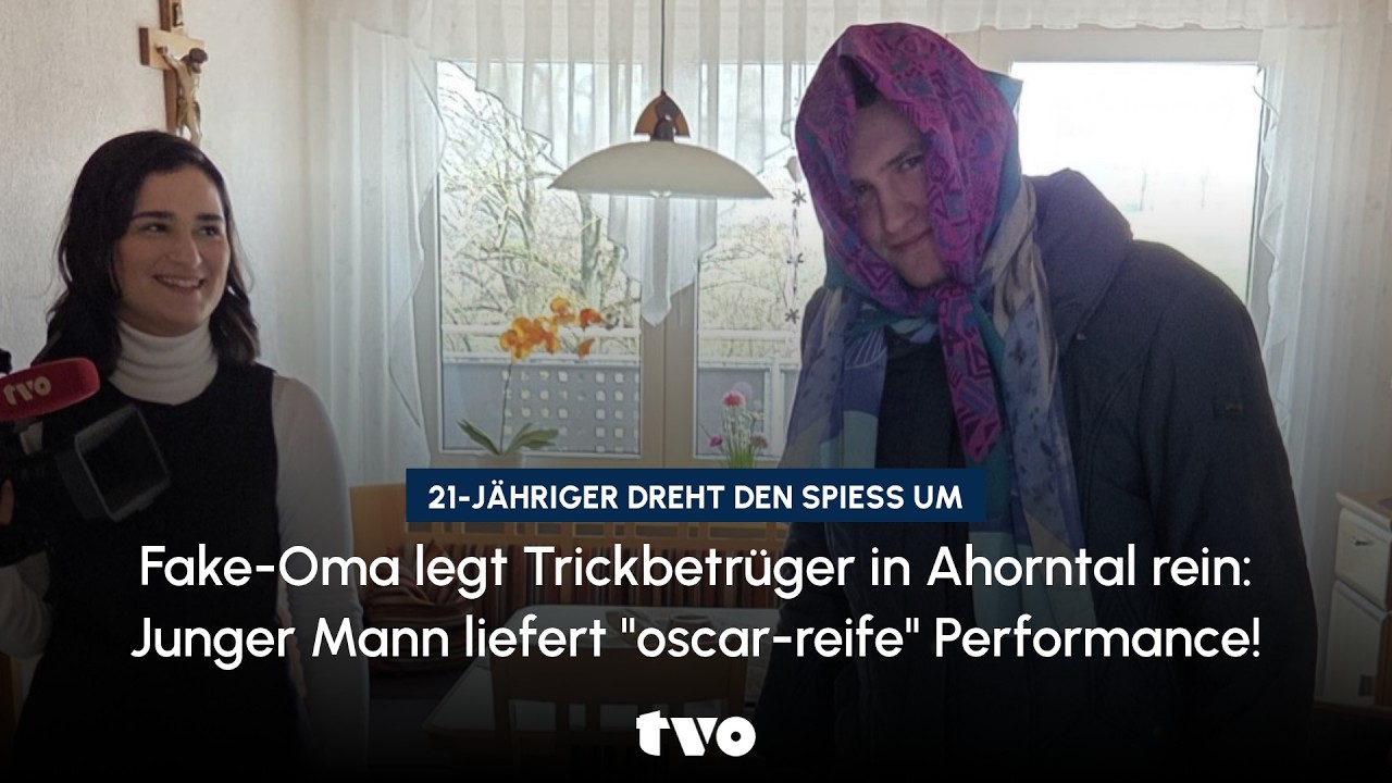 Fake-Oma legt Betr&uuml;ger rein: Junger Mann aus Ahorntal liefert 