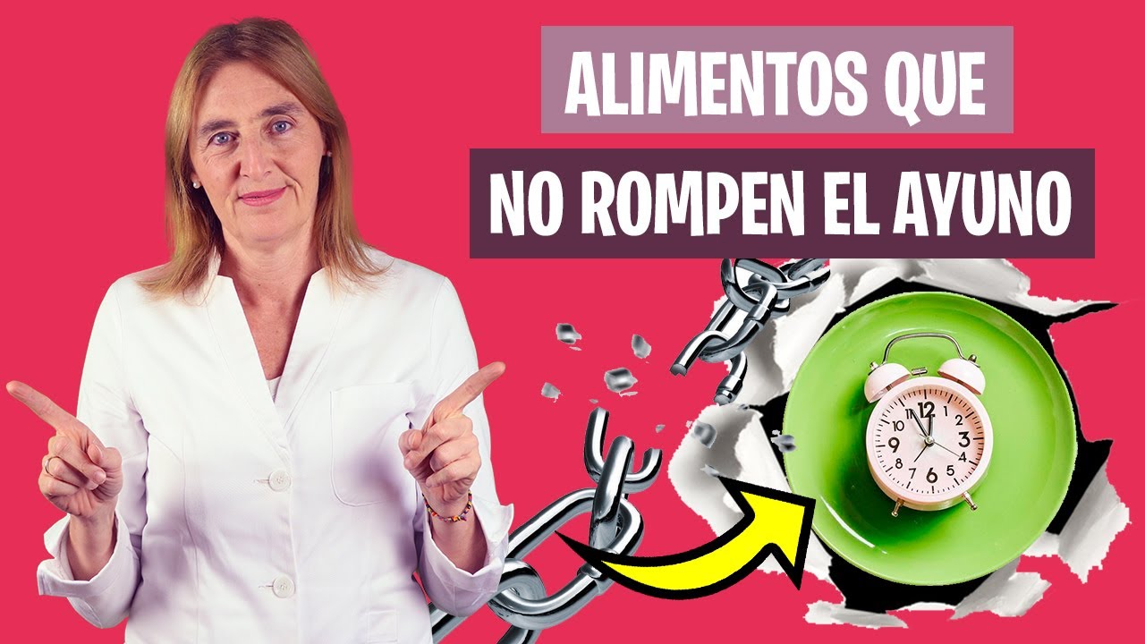 Estos ALIMENTOS NO ROMPEN el AYUNO | Mantén tu etapa de ayuno | Nutrición y Dietética