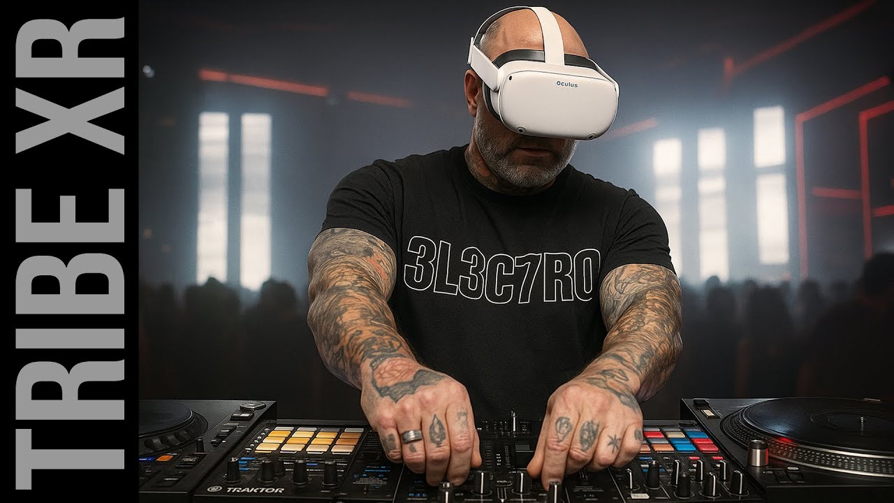 House & Tech House Mix in Virtual Reality [Tribe XR Oculus Quest 2]