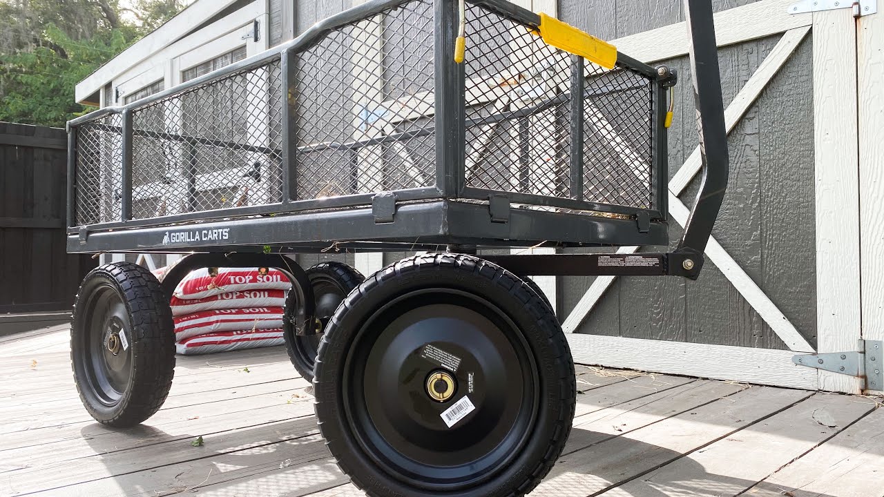 The Best Upgrade You Can Make to a Gorilla Cart | No Flat Tire Upgrade