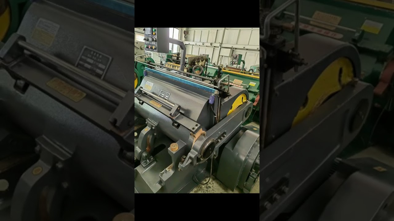 Used Machine Manual Die Cutting Machine