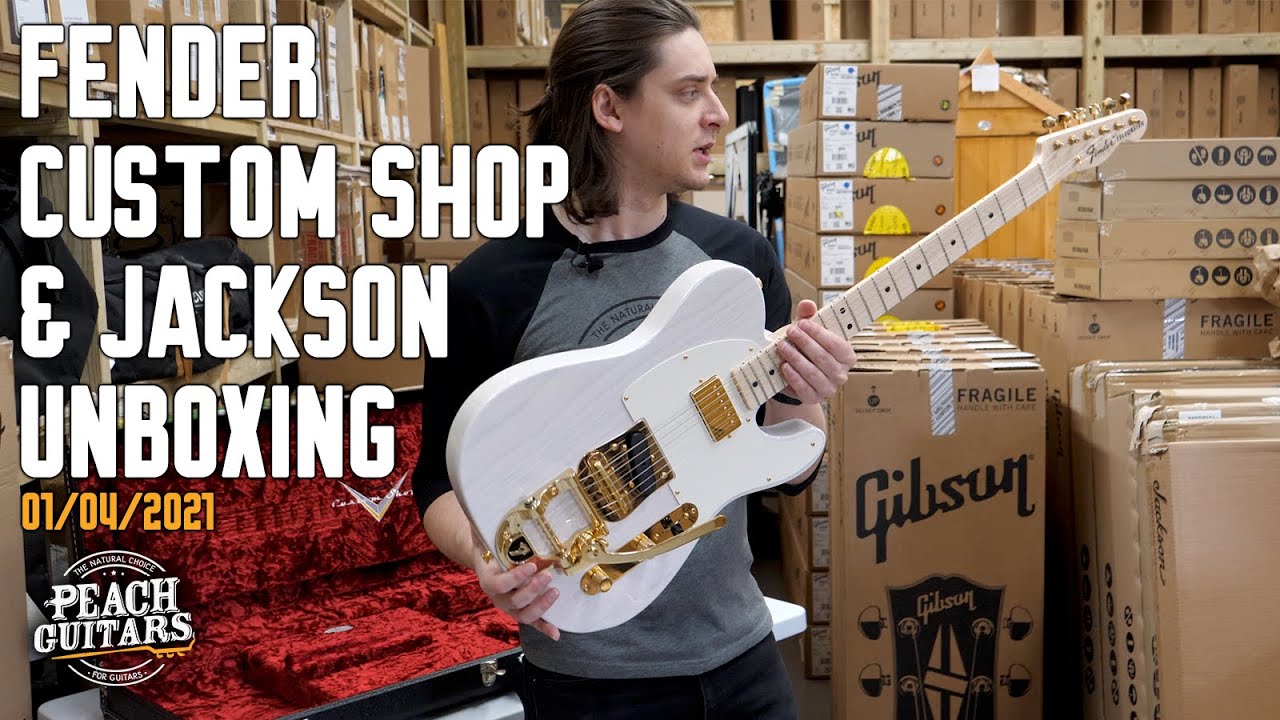 Fender & Jackson Custom Shop: An Unmissable Unboxing! 1st April 2021