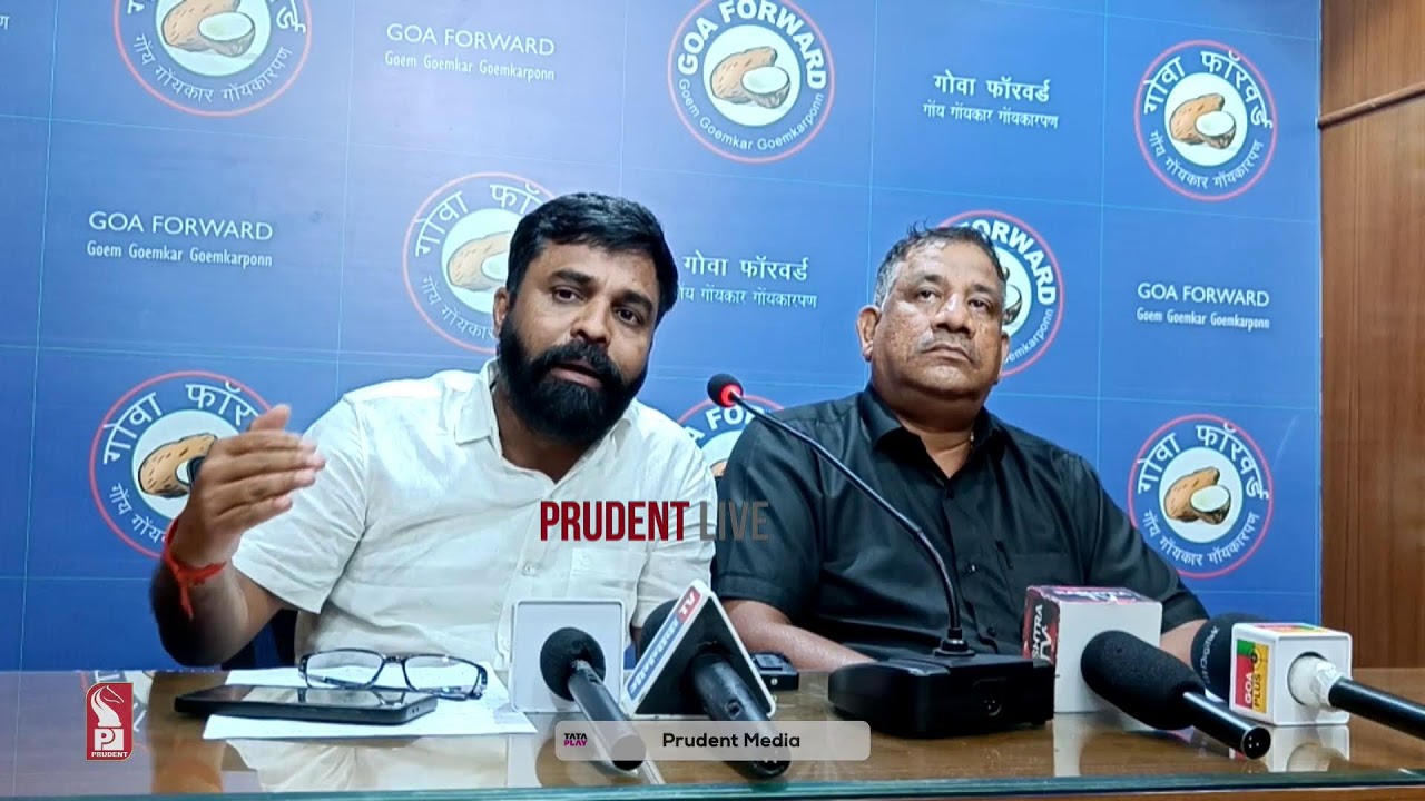 Press Conference | Goa Forward Party | Prudent | Live | 170326