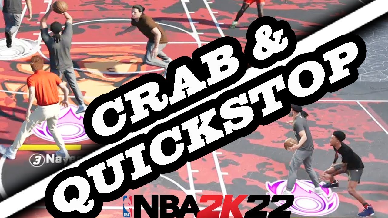 In-DEPTH CRAB Dribble & QUICKSTOP NBA 2K22 Tutorial