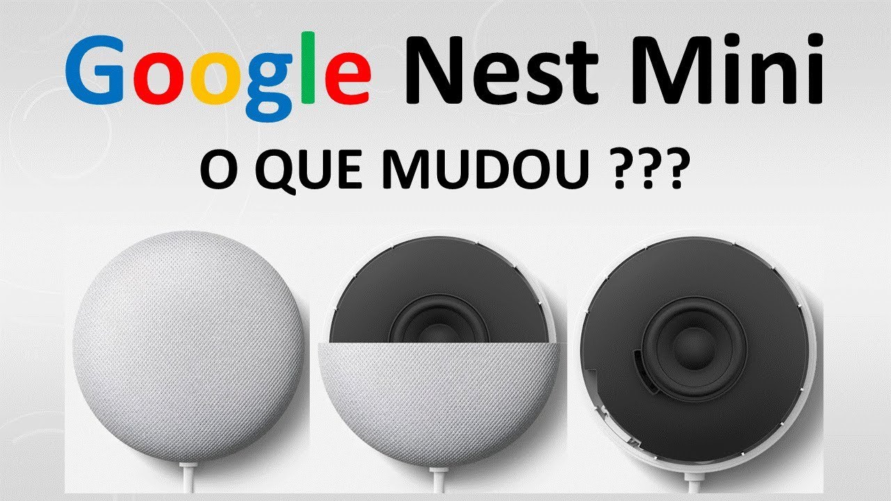 Google Nest Mini 2 geração - O que mudou em relação ao Google Home Mini