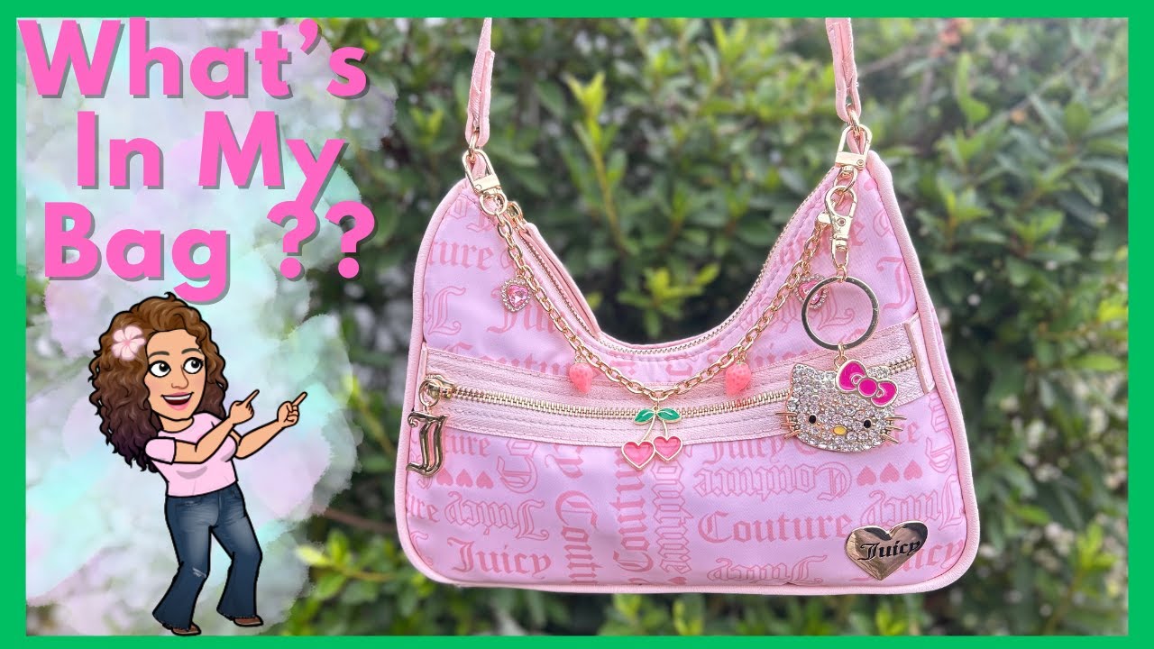 What's In My Bag ?? 🎀✨💖 Juicy Couture Bag | Cutesi Haul 🛍