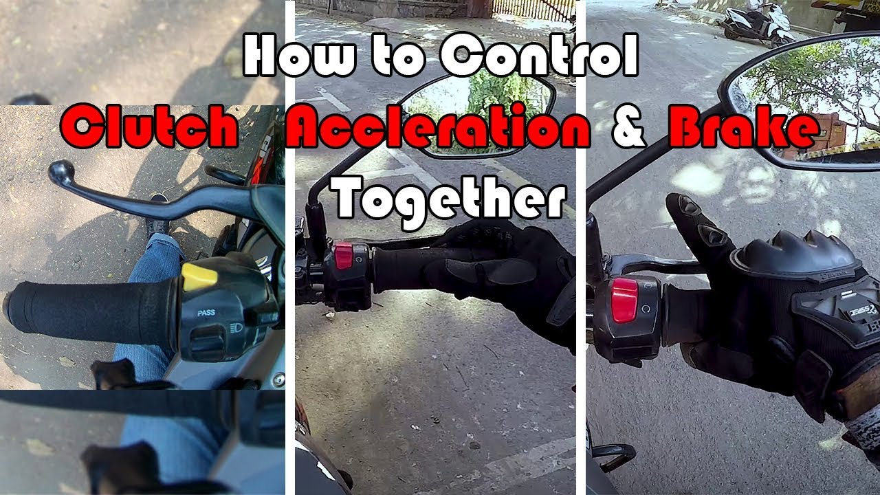 How to Control Clutch Accleration and Brake Together | PraksBikersGuide