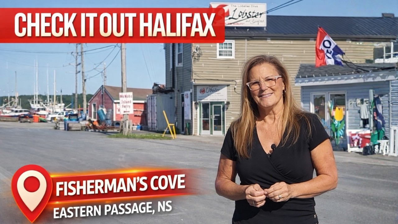 Check it out Halifax with Brenda K |  A Coastal Delight - Fisherman's Cove in Eastern Passage