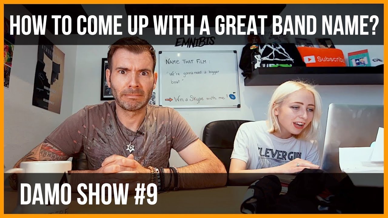 HOW TO COME UP WITH A GREAT BAND NAME