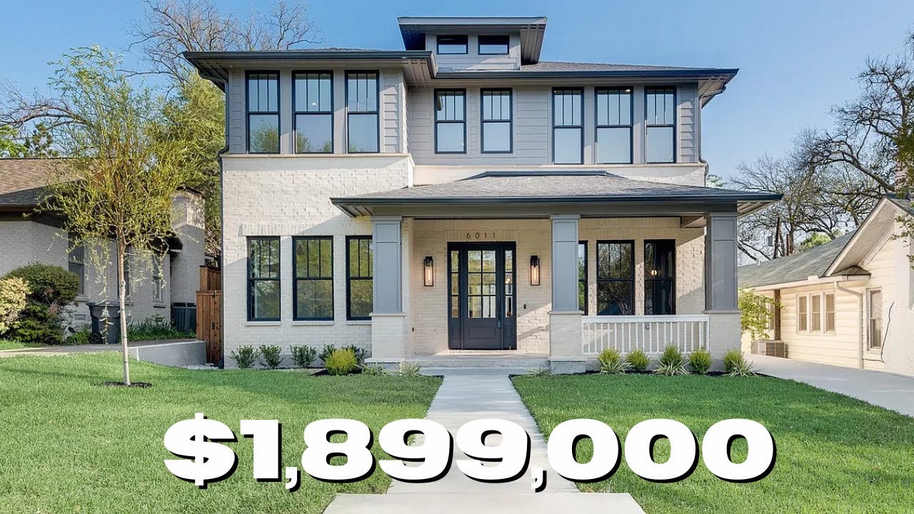 TOUR A $1.8M CRAFTSMAN HOME | Texas Real Estate | Dallas Realtor | EAST DALLAS