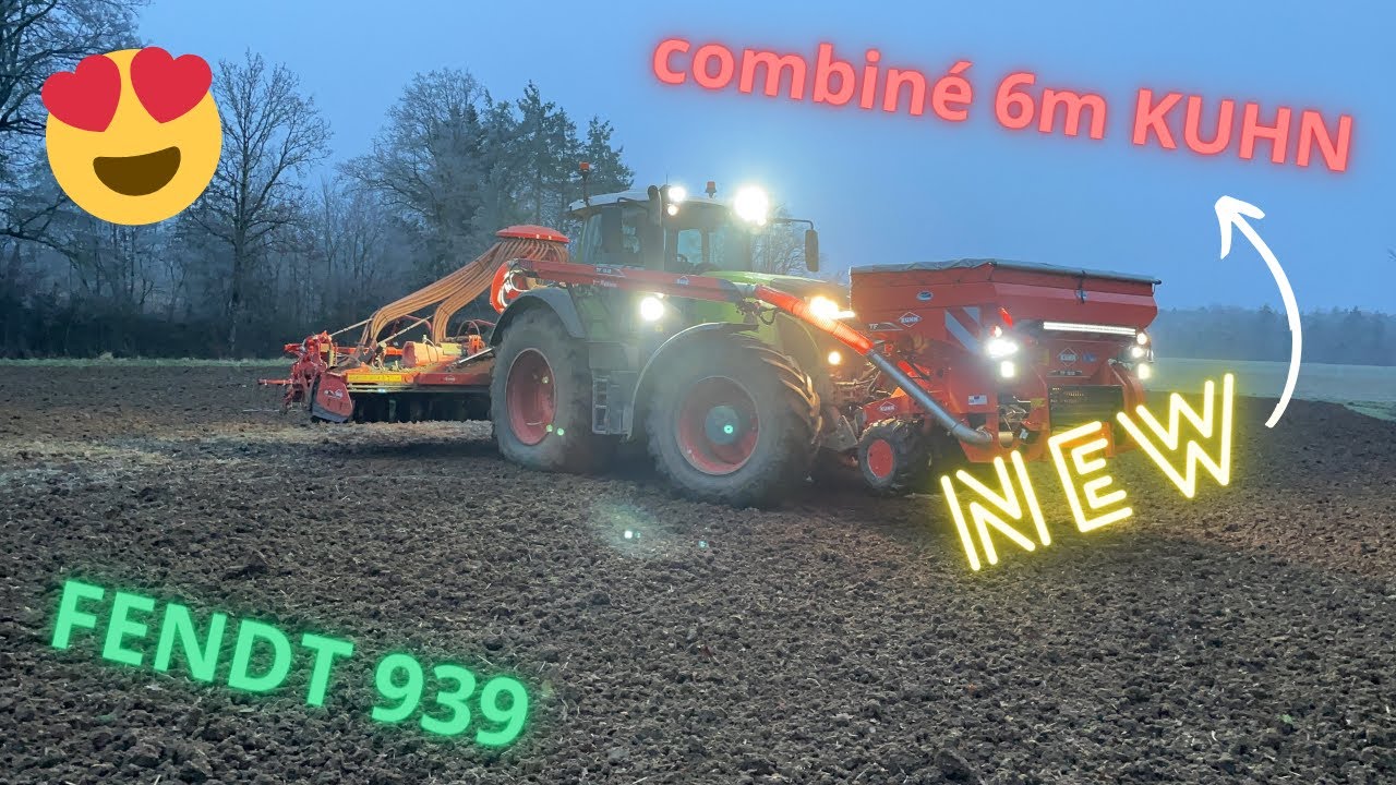 Magnifique 939 au semis d'orge !!! 😍