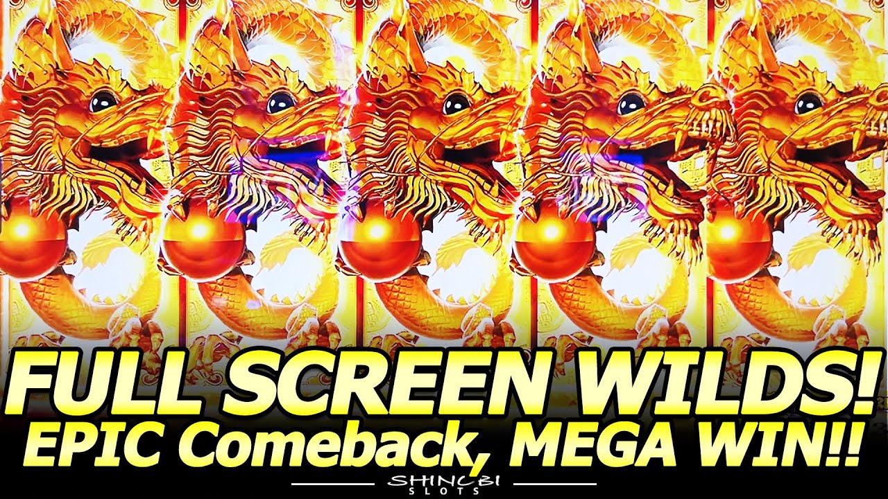 EPIC COMEBACK, Mega Big Win! FULL SCREEN WILDS in Imperial Wealth Triple Sparkle Slot!