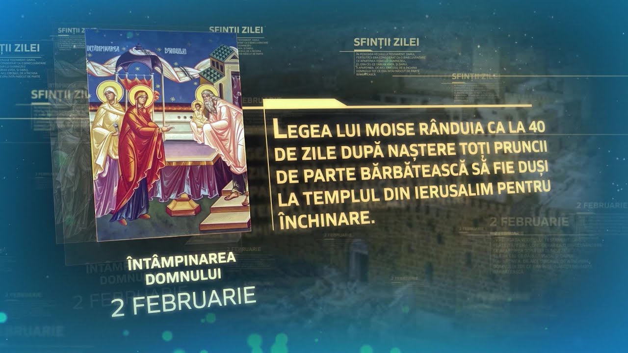 Întâmpinarea Domnului – 2 februarie #Sinaxar