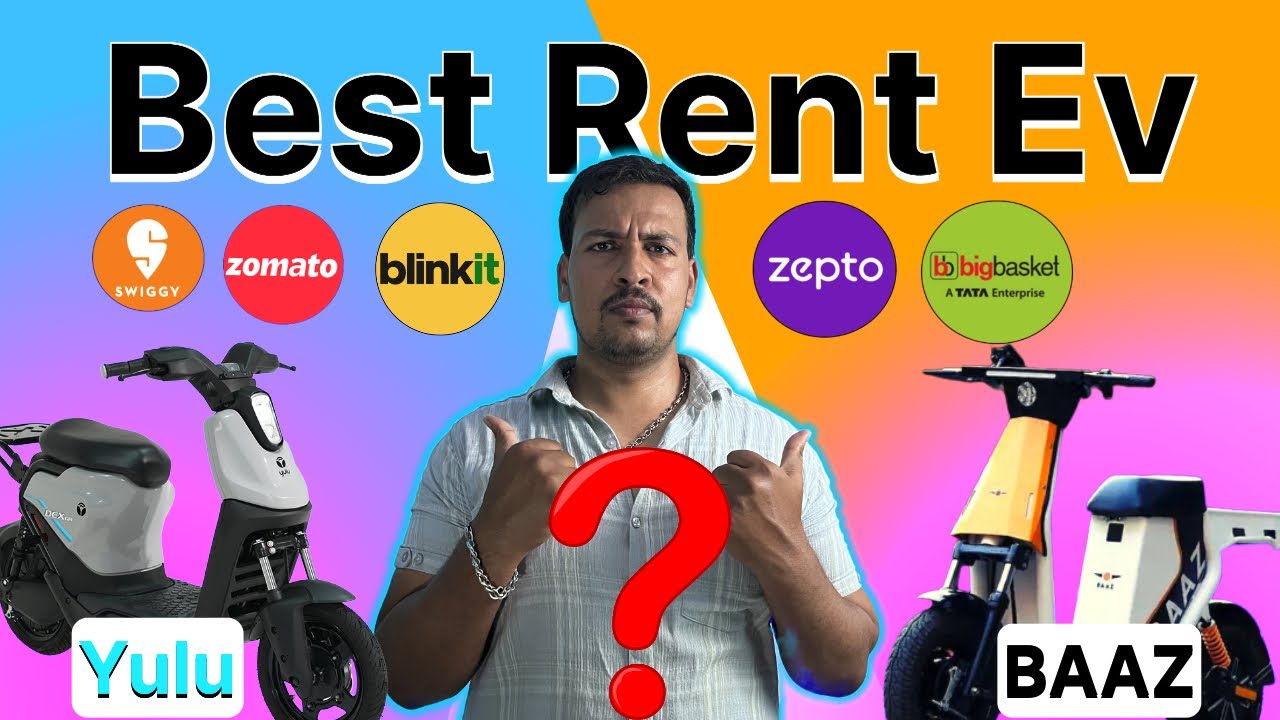 Baaz Electric Scooter Rent | Yulu Electric Scooter Rent | Best Electric Scooter Rent |
