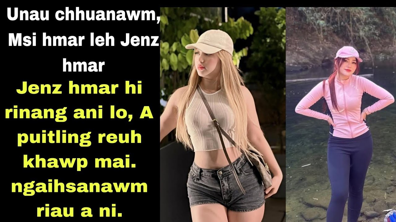 Jenz hmar hi alo ngaihsanawm riau mai : Msi hmar nen unau an ni/ anva fel dun em!😇😇