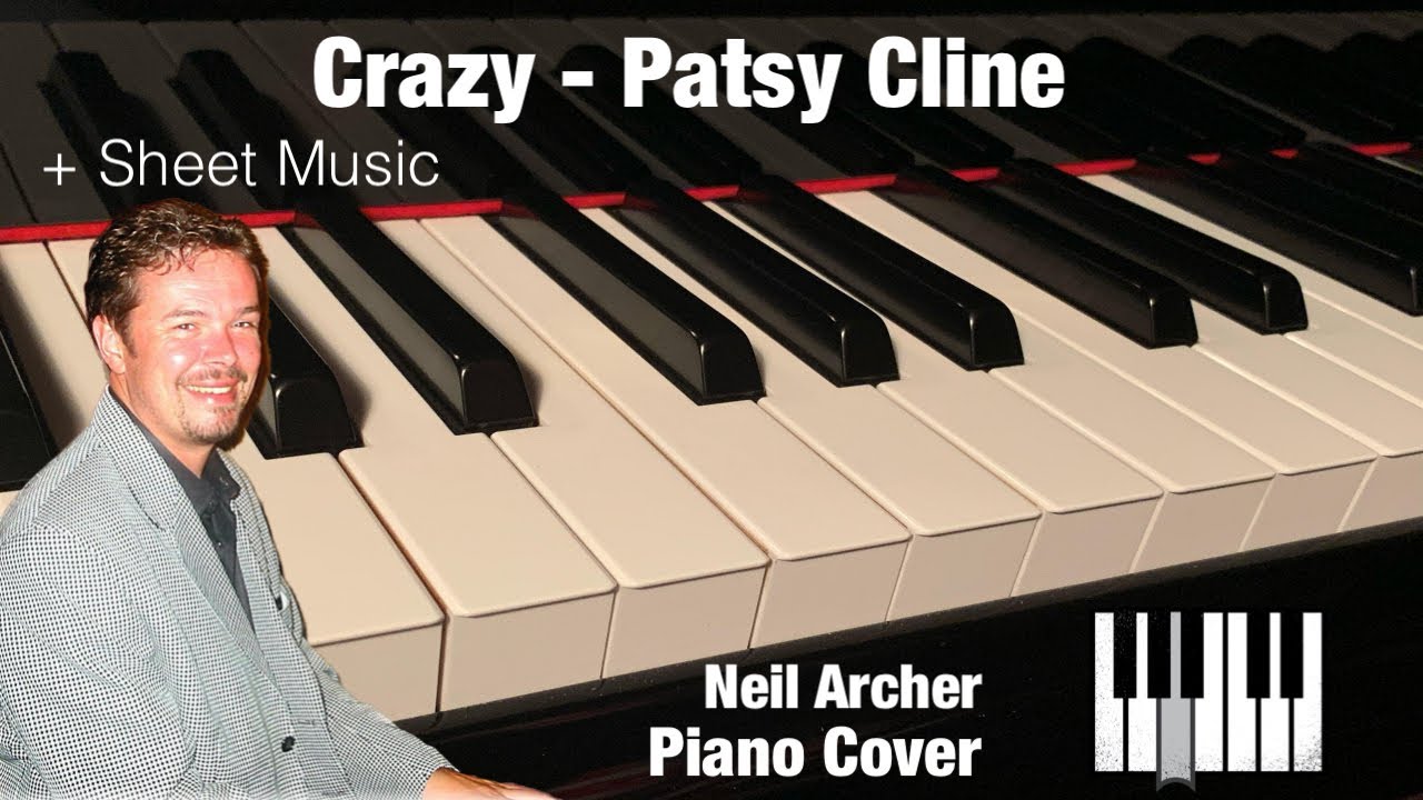 Crazy - Patsy Cline - Piano Cover + Sheet Music + Sheet Music