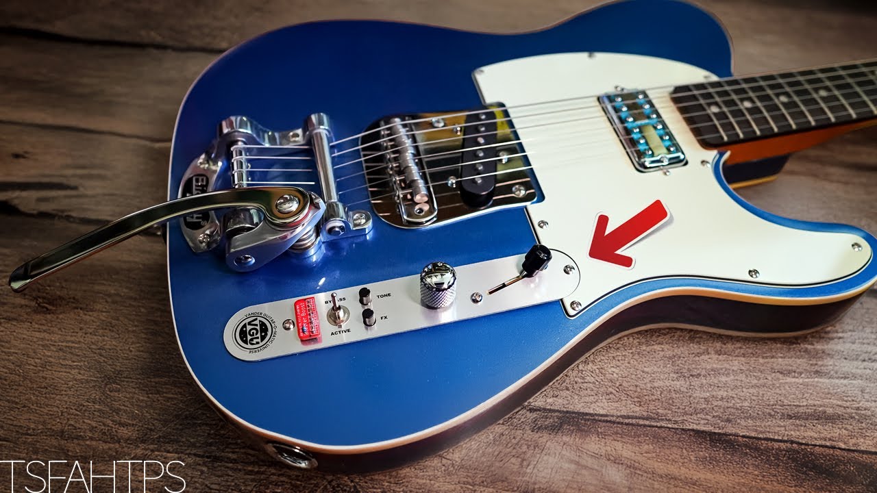 Какая потрясающая идея! — Панель управления Vander Guitar-O-Matic Tele