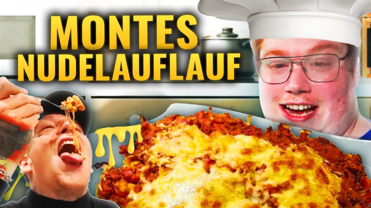 Ich koche Montes legendären Nudelauflauf in frisch!