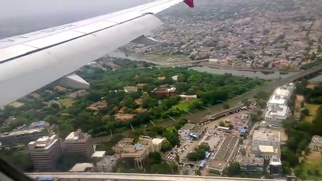 View of Chennai AIR INDIA Landing- HD
