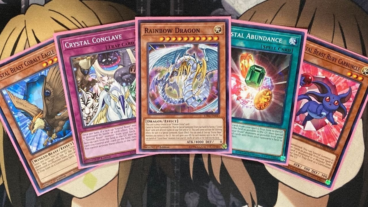 My Crystal Beast Yugioh Deck Profile for September 2021