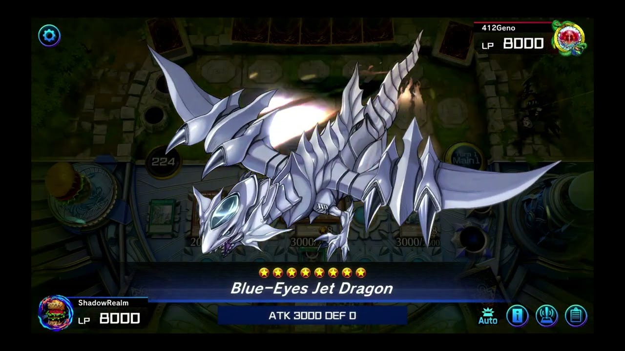 Yugioh Master Duel - Blue Eyes White Dragon Deck 3 wins
