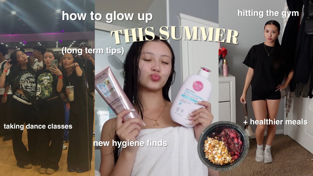 how to glow up THIS SUMMER (long term tips)🧖‍♀️ || healthy habits, maintenance, + more!