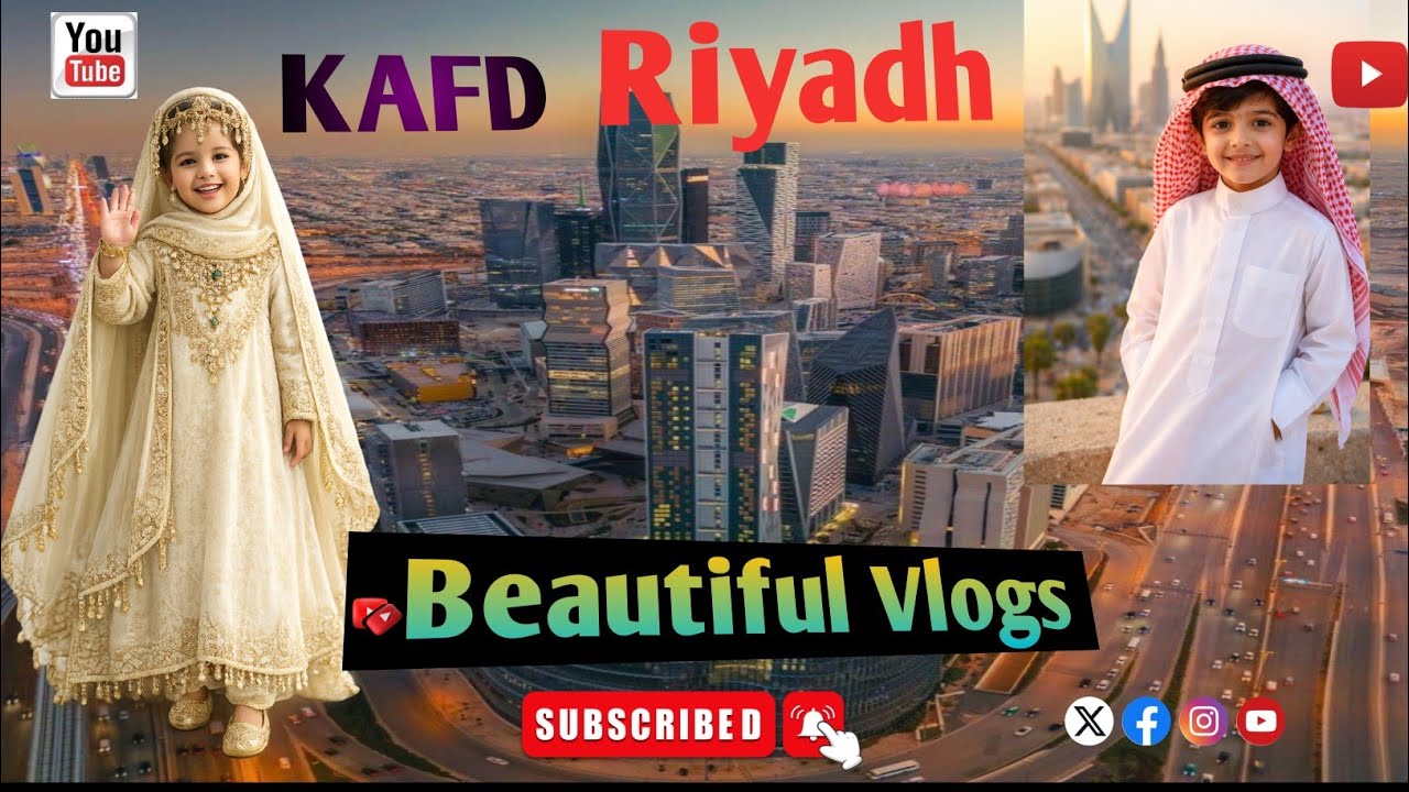 Exploring Riyadh KAFD & Metro | Saudi Arabia Modern City Vlog | @LadoTweets2022