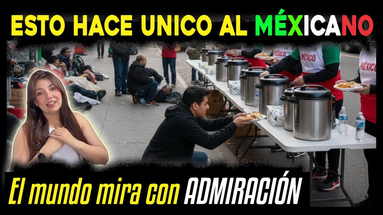 ESTO HACE UNICO A LOS MEXICANOS Y EL MUNDO VOLTEA A MIRAR CON ADMIRACIÓN