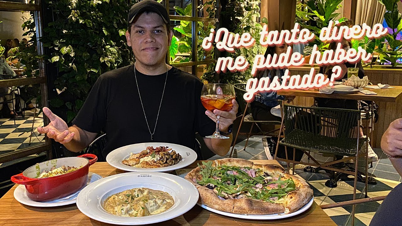 ¿Cuanto cuesta comer en un RESTAURANTE LUJOSO de BOGOTÁ? Storia D' Amore