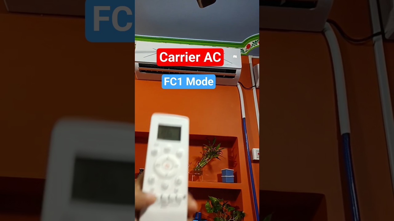 Carrier AC Flexi Cool 1 Mode #shorts