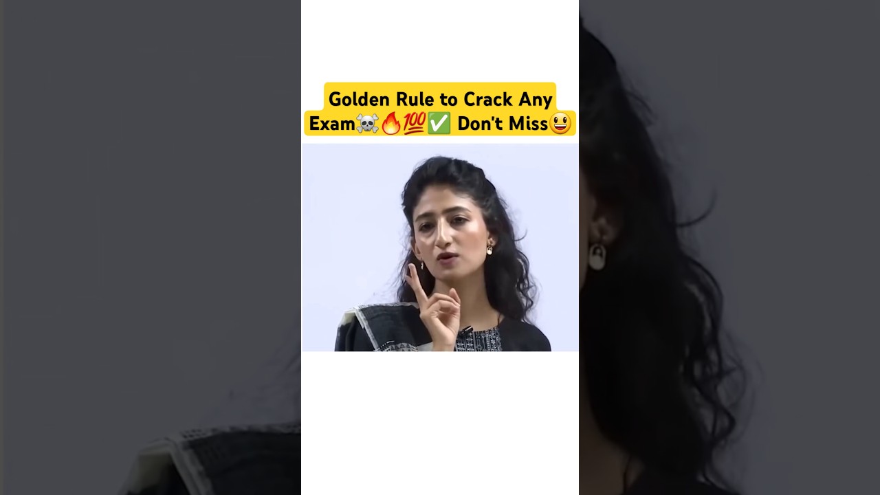 Golden Rule to Crack Any Exam☠️🔥💯✅️ Don't Miss😃 #upsc #shorts #trending #ias #studytips #ssc