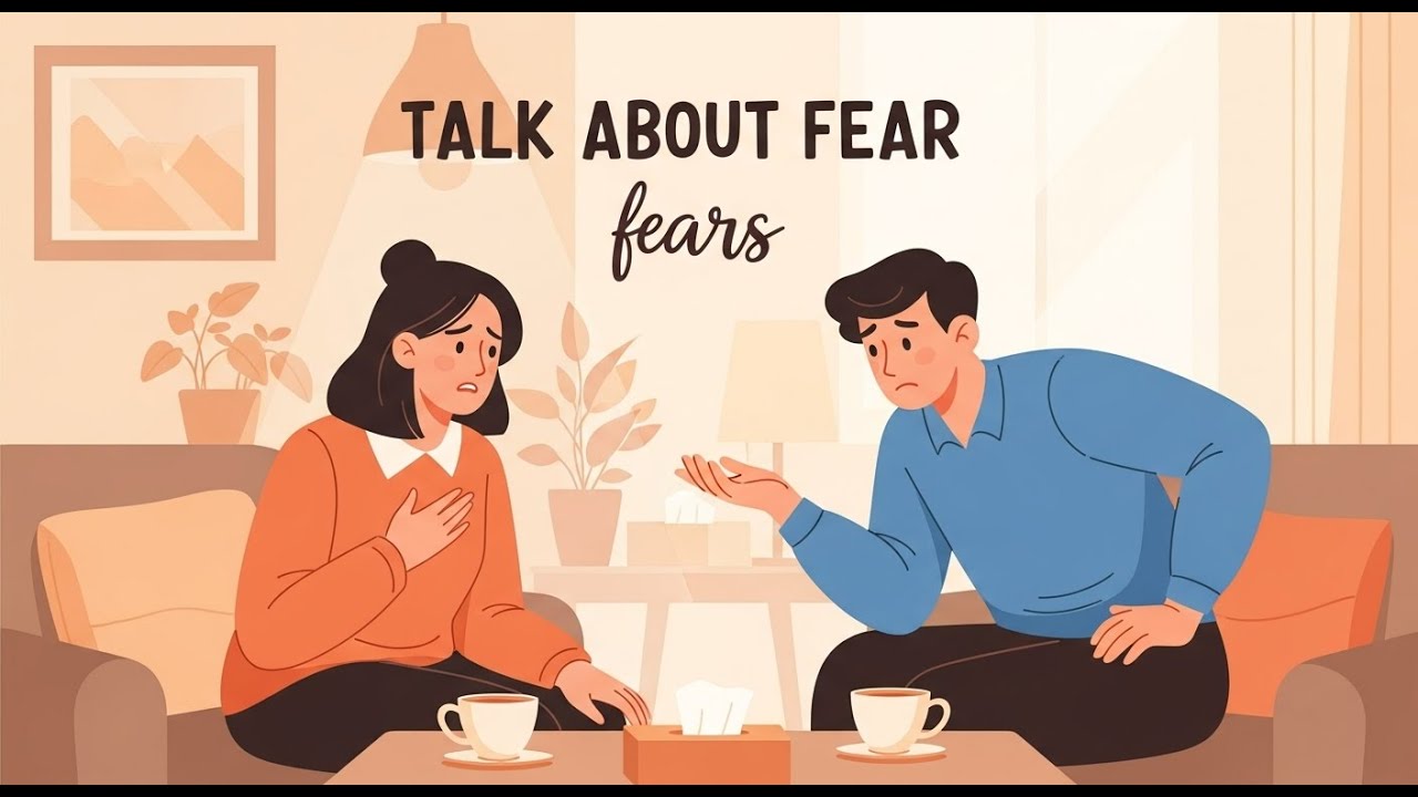 How to Talk About Fear and Worries in English | Daily English Speaking Practice