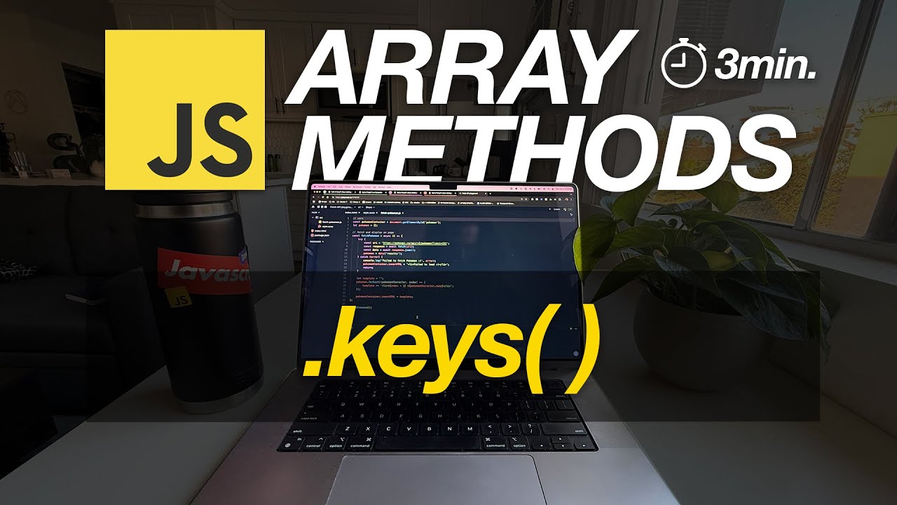 Методы работы с массивами в JavaScript за несколько минут: KEYS() — 3 ПРИМЕРА!