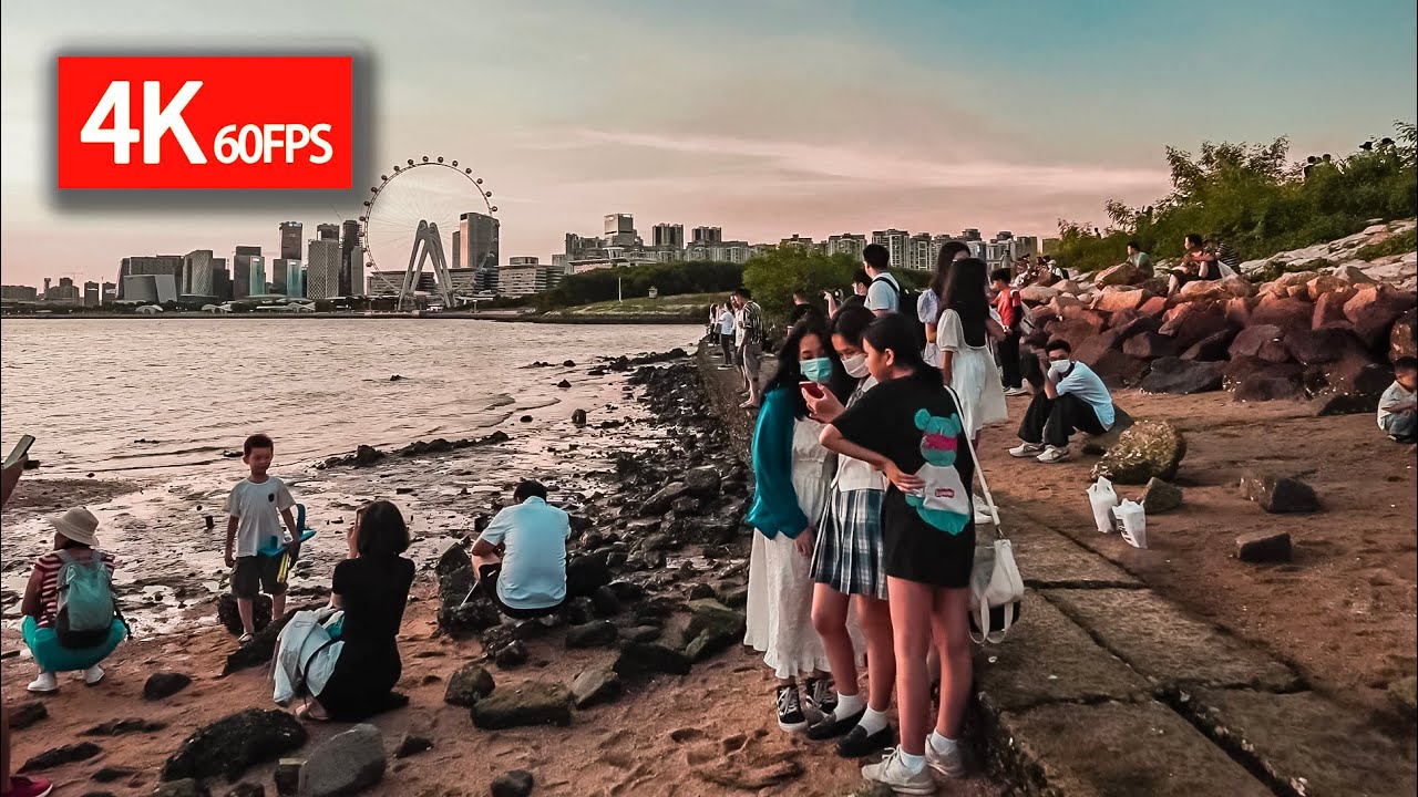 Walk in Shenzhen Seaside Park to see the most beautiful sunset-Nanshan District, Shenzhen