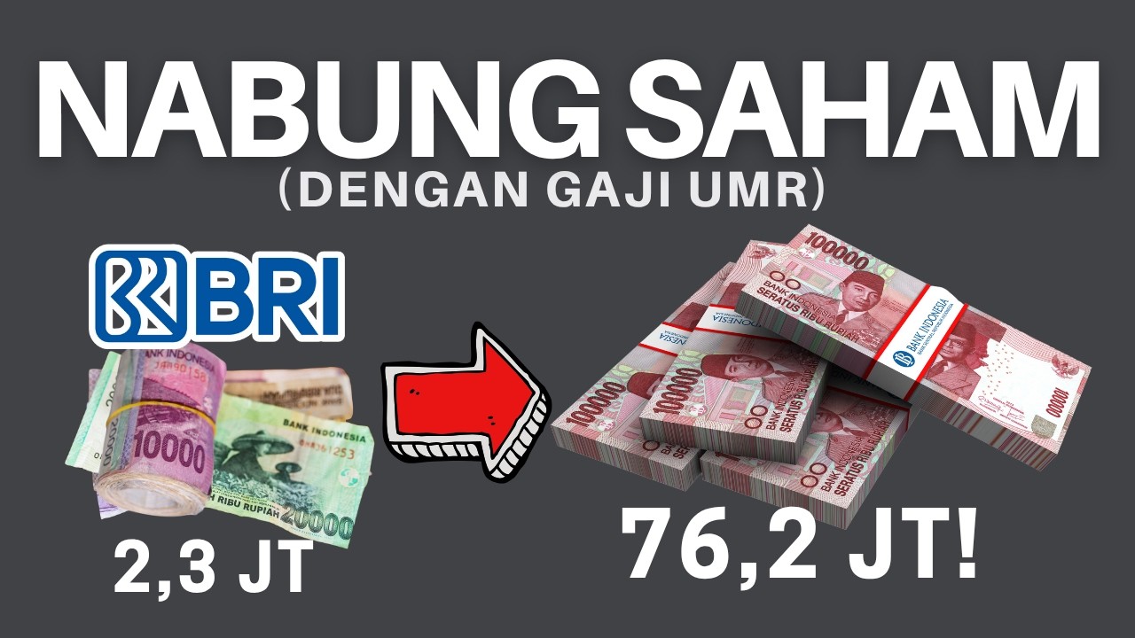 Cara Nabung Saham dengan Gaji UMR