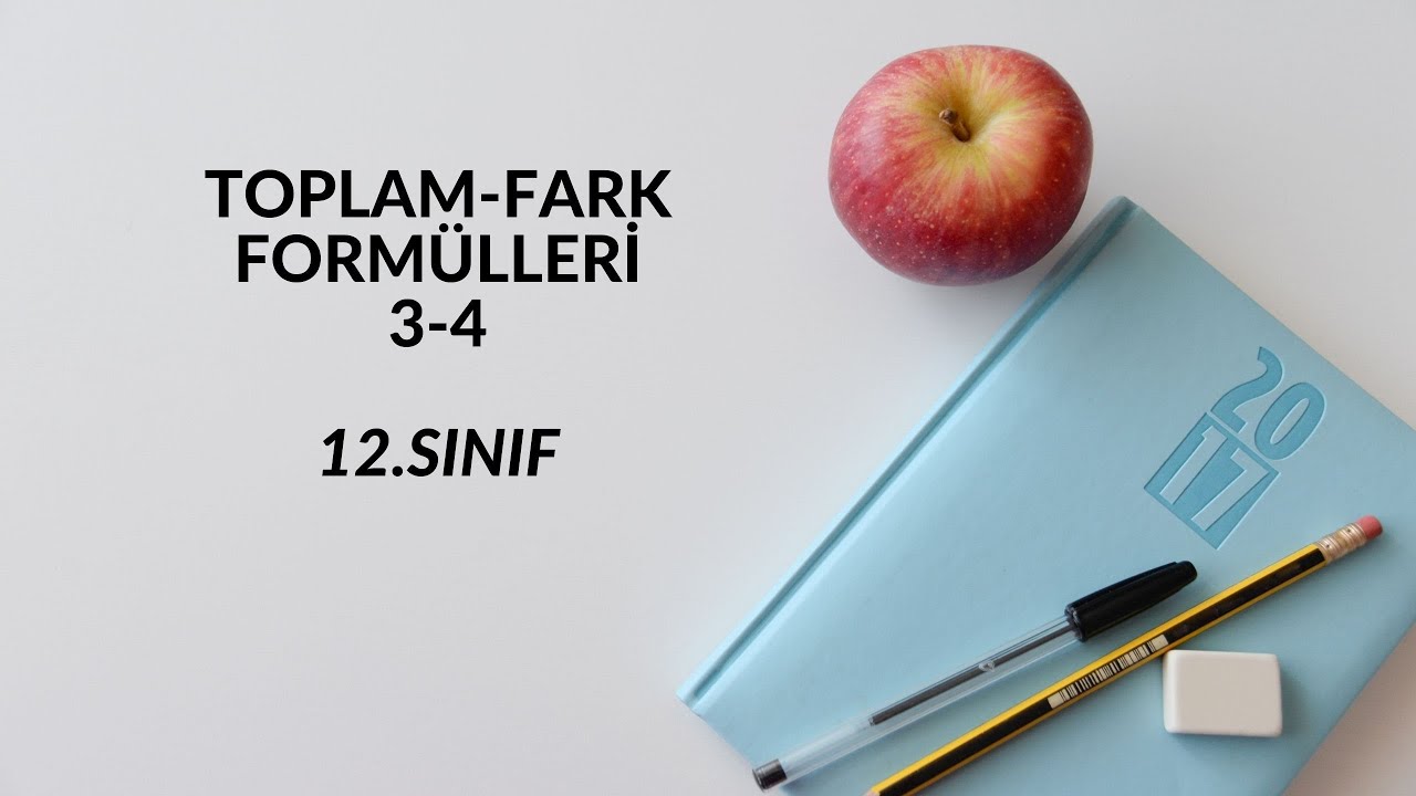 TOPLAM-FARK FORMÜLLERİ 3-4 SONUÇ YAYINLARI